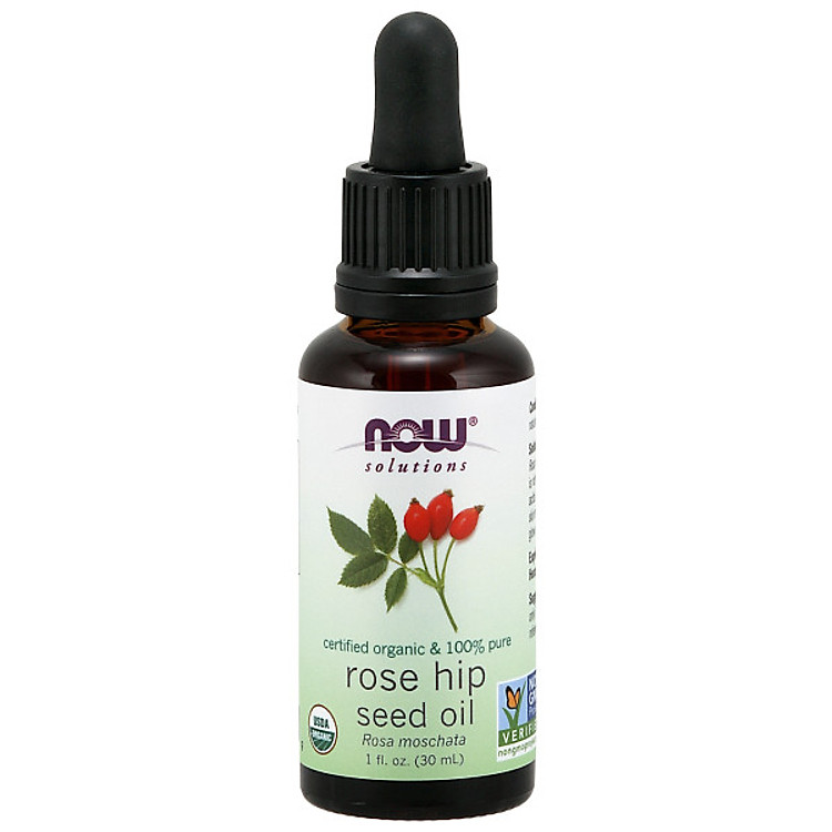 Organic Rose Hip Seed Oil 100% pure | Tinh Dầu Thiên Nhiên Hữu Cơ Hạt Trái Tầm Xuân Nguyên Chất 100%. (30ml)