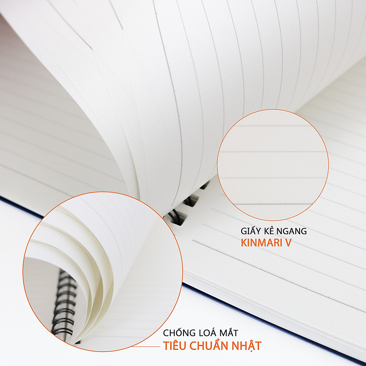 Sổ tay A5 bìa nhựa gáy lò xo (140 trang) - Ảnh 2