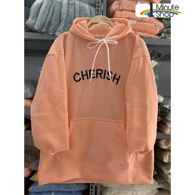 Áo Hoodie Không Xù lông Dành Cho Nam Cho Nữ Cho Cặp Đôi Có Mũ Chất Nỉ Form rộng in hình CHERICH Unisex ( Kèm Ảnh Thật)