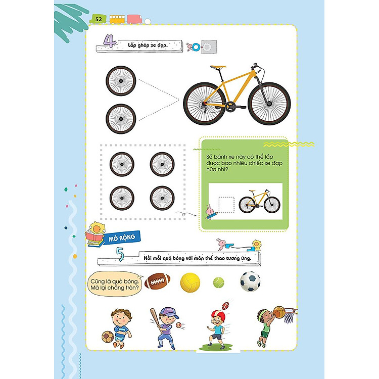 POMath - Toán Tư Duy Cho Trẻ Em 4-6 Tuổi (Tập 1) - Ảnh 5