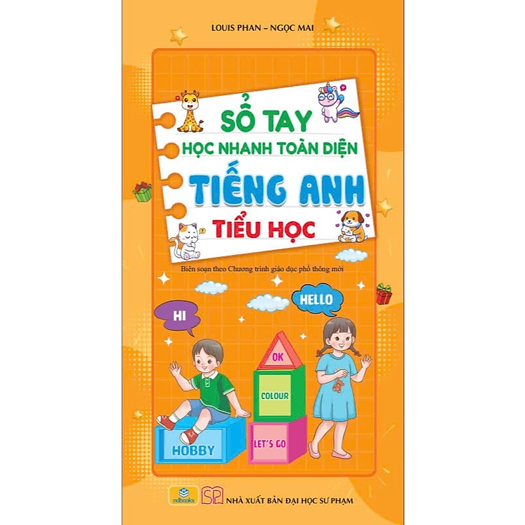 Sổ Tay Học Nhanh Toàn Diện Tiếng Anh Tiểu Học