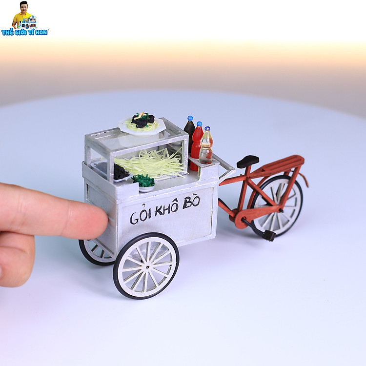 Mô Hình Tự Lắp Ráp Xe Gỏi Khô Bò Chính hãng Ưu đãi - Hình ảnh 2