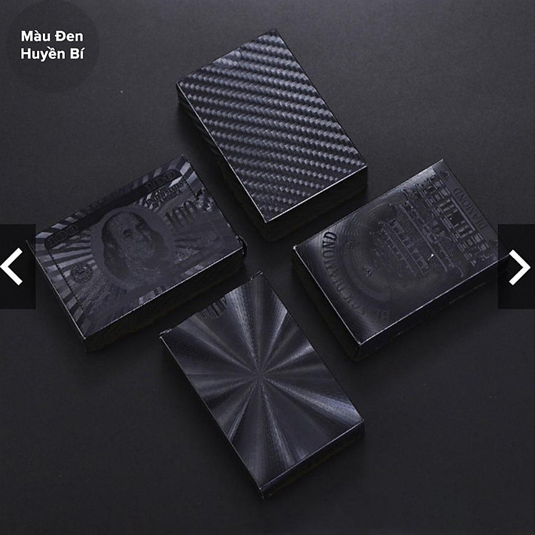 Bài Tây Mạ Đen Cao Cấp 54 Lá Chính hãng Ưu đãi - Hình ảnh 4