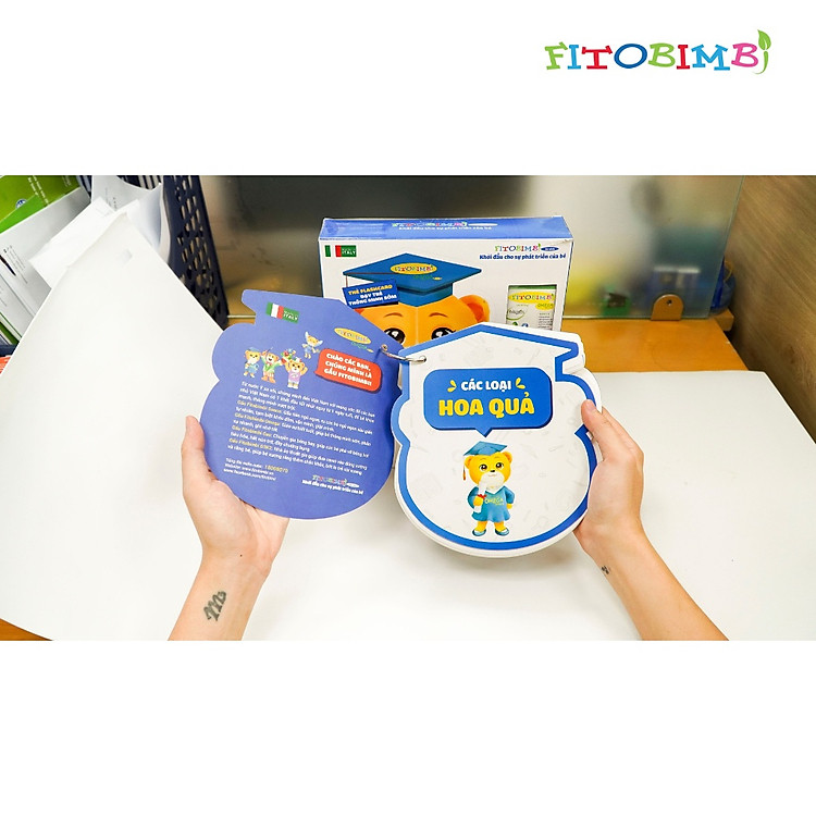 Bộ Sách Flashcard Sơ Sinh FITOBIMBI Chính hãng Giá rẻ - Hình ảnh 2