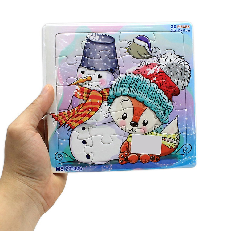 Bộ Xếp Hình Puzzle Cáo Nhỏ Mùa Đông Chính hãng Tiết kiệm - Hình ảnh 4