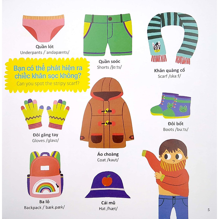 Thế Giới Từ Vựng Cho Bé - Ảnh 5