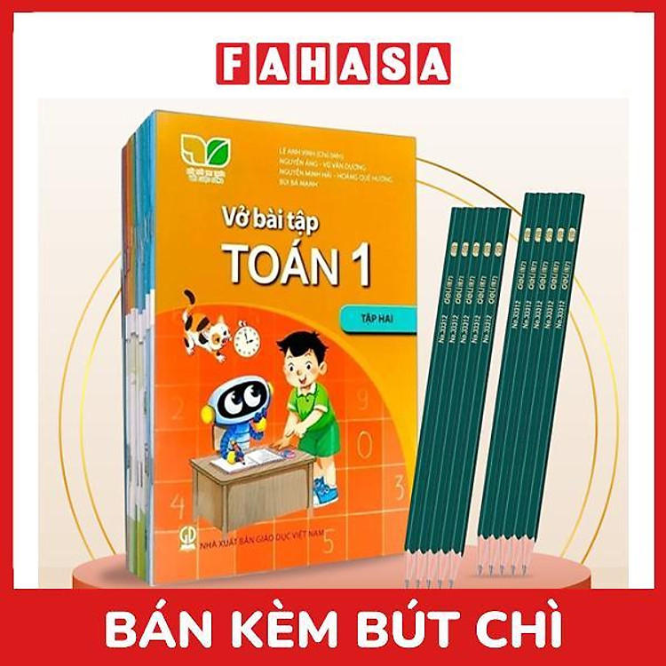 Sách Giáo Khoa Bộ Lớp 1 - Kết nối - Sách Bài Tập (Bộ 11 Cuốn) (2025) - Kèm 10 Bút Chì