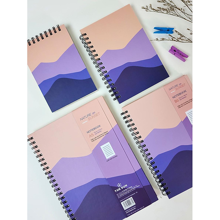 Sổ Lò Xo Trên Giấy Trơn (160 trang, 9 x 13 cm, 80gsm) - Ảnh 5