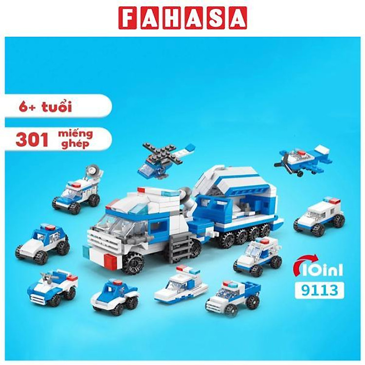 Đồ Chơi Lắp Ráp Cảnh Sát Tiên Phong Chính hãng Ưu đãi