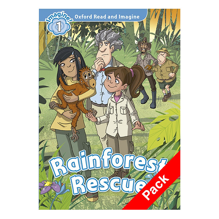 Sách Oxford Read And Imagine Level 1: Rainforest Rescue Audio CD Pack