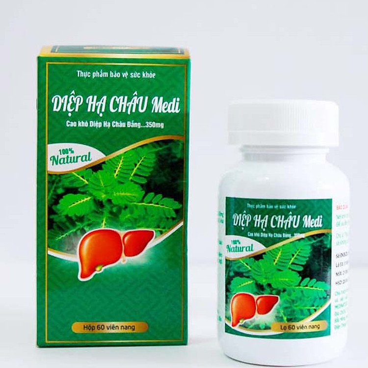 Thực Phảm Chức Năng Diệp Hạ Châu Medi – Viên uống tăng cường chức năng gan
