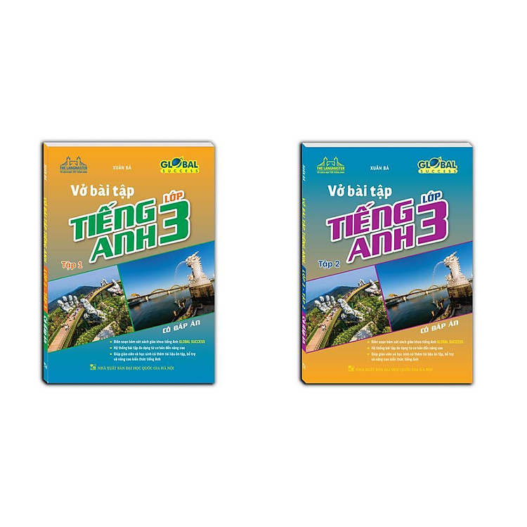 Global Success – Vở Bài Tập Tiếng Anh Lớp 3 – Có Đáp Án