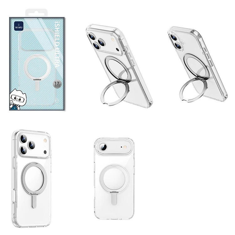 Ốp Chống Sốc WI WU MCC-201 Cho iPhone 17 Pro Max / 17 Pro / 17 Air / 17 / 16 Pro Max , 16 Pro , 16 Plus , 16 - Hàng chính hãng