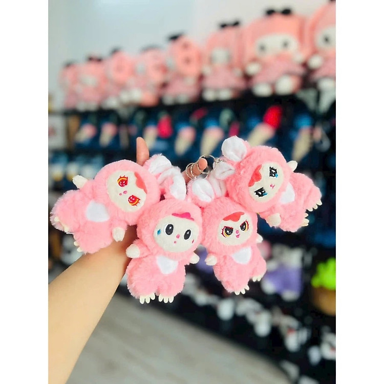 Mua Thú nhồi bông babythree dễ thương - Tím Chính hãng Tiết kiệm - Hình ảnh 5