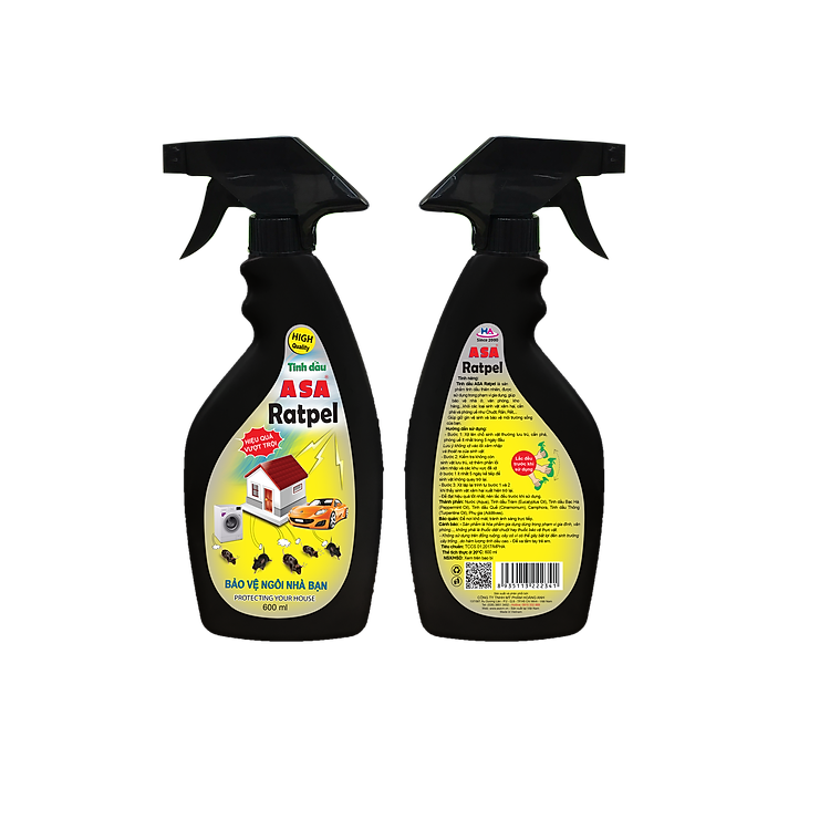 Tinh dầu xua đuổi chuột ASA Ratpel 600ml