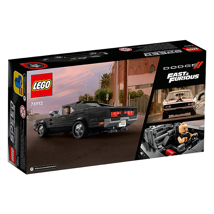 Mua Đồ Chơi LEGO SPEED CHAMPIONS 1970 Dodge Charger Chính hãng Ưu đãi - Hình ảnh 3
