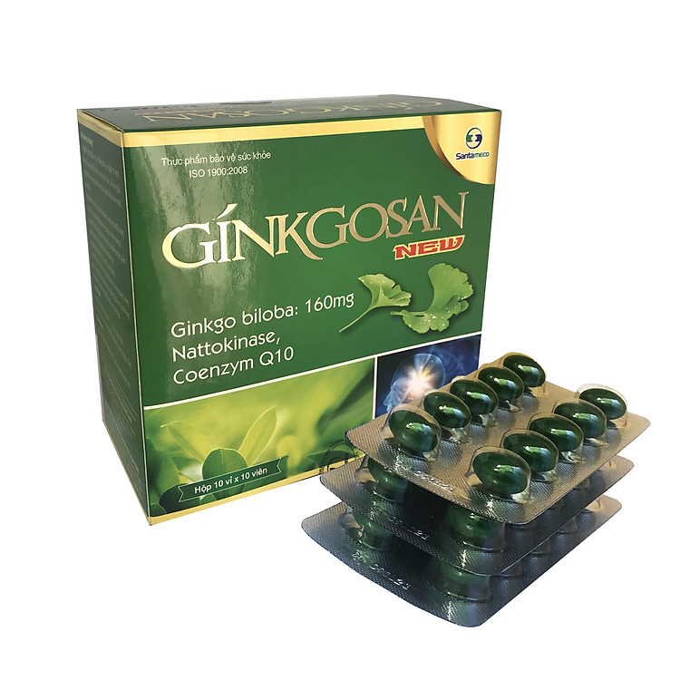 Thực phẩm chức năng cho trí não Ginkgosan New