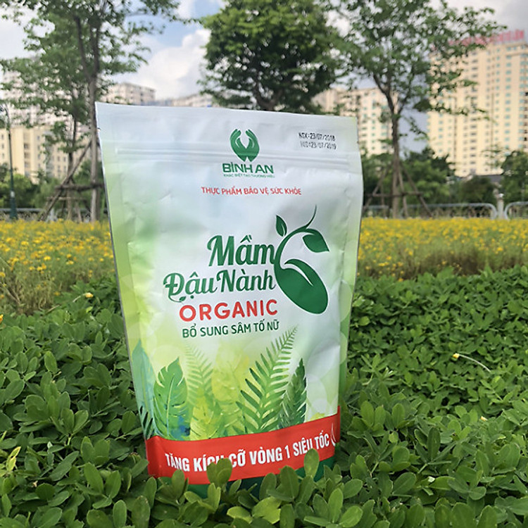 Thực phẩm bảo vệ sức khỏe - Mầm đậu nành Organic