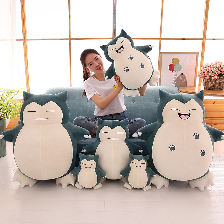 Chọn mua tại Shopee: Gấu bông Snorlax mềm mại dễ thương - Giá tốt nhất tại Mall Shop