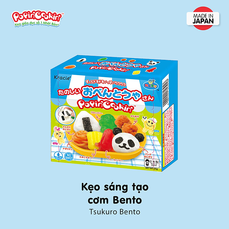 Tìm mua tại Avakids: Kẹo KRACIE popin cookin cơm bento - Ngập tràn khuyến mãi