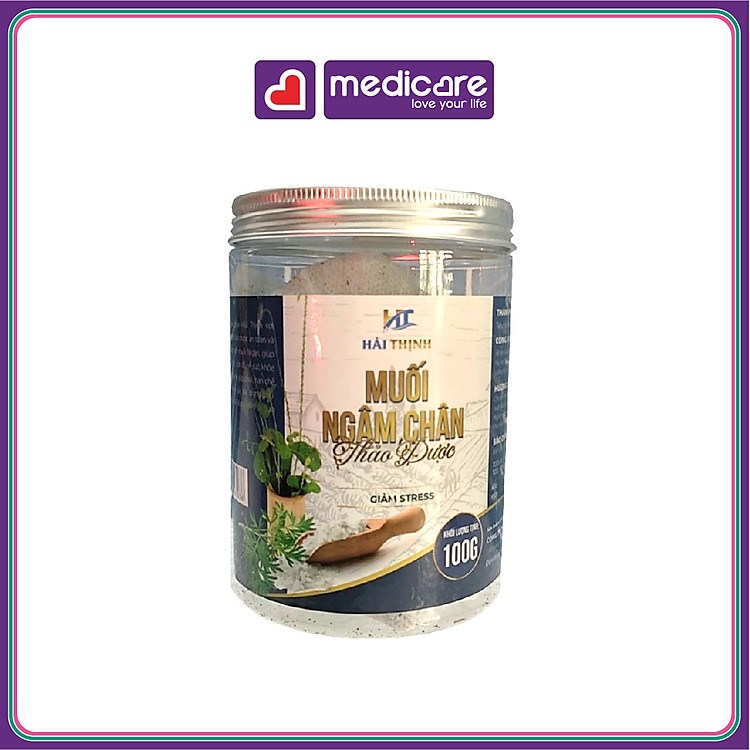 Hải Thịnh Muối ngâm chân hộp 100gram