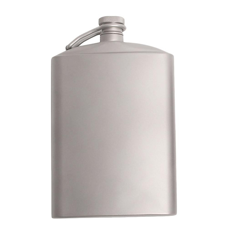 Portable Titanium Hip Flask Liquor Drink Bottle Container Barware 260ml/9 oz