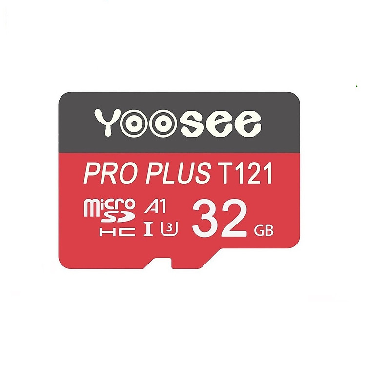 Thẻ nhớ microSDHC Yoosee Pro Plus 32GB A1 U3 4K R95MB/s W45MB/s (Đỏ) - chuyên camera và điện thoại - Hàng nhập khẩu