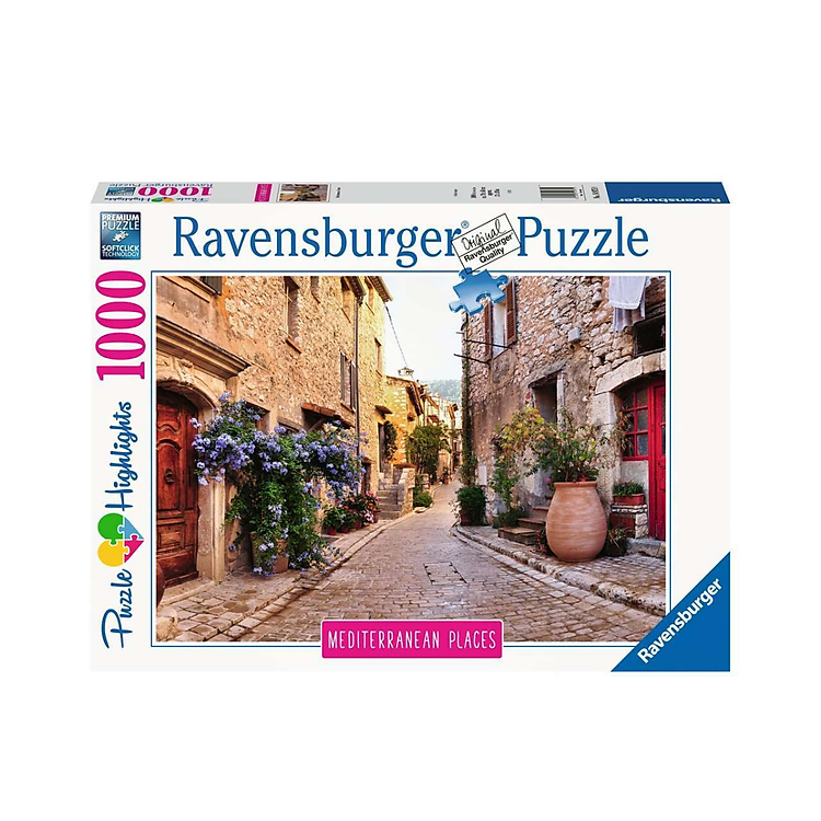 Mua tại MyKingdom: Puzzle 1000 mảnh Mediterranean France RAVENSBURGER - Ngập tràn khuyến mãi