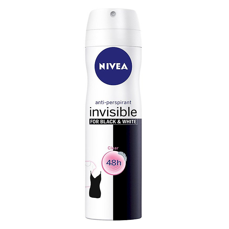 Xịt Ngăn Mùi Nivea Giảm Vệt Ố Vàng Trên Áo - Hương Thơm Ngọt Ngào (150ml)