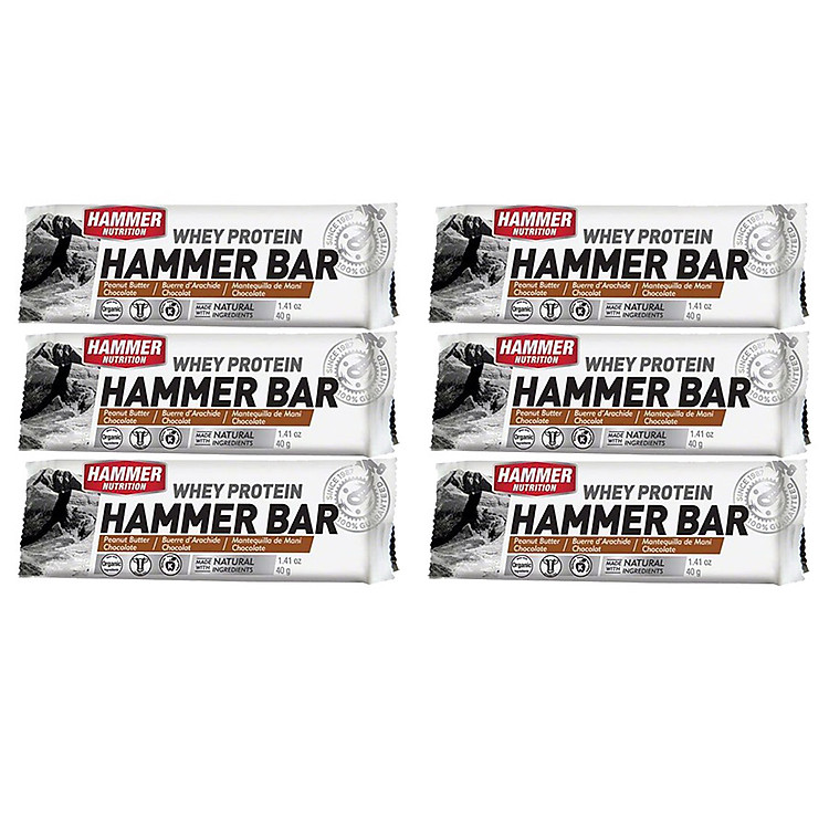 Thanh Whey Protein Hammer Bar - Cung cấp đầy đủ Protein và dinh dưỡng thay thế bữa ăn khi luyện tập, thi đấu (Thanh 50g)