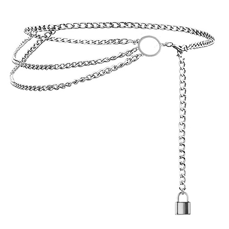 Belt xích đai thắt lưng chuỗi xích đeo hông siêu tôn dáng sexy cá tính