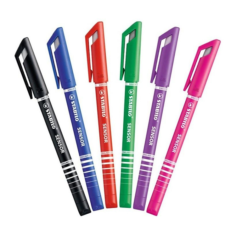 Bộ Bút Kỹ Thuật STABILO SENSOR F 0.3mm (6 màu) - Ảnh 3