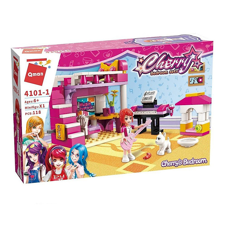 Đồ Chơi Xếp Hình Qman 4101 8 Trong 1 Chính hãng Giá tốt - Hình ảnh 2