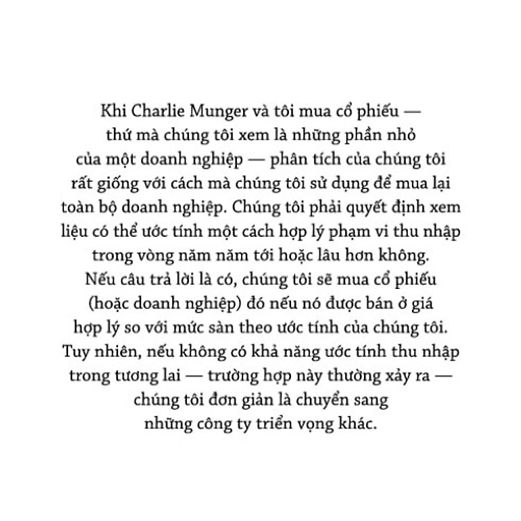 Trí Tuệ Đầu Tư Warren Buffett - 350 Lời Khuyên - Ảnh 3