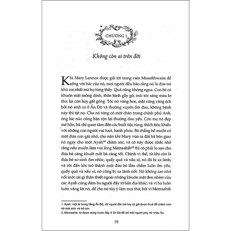 Khu Vườn Bí Mật (Tái Bản) - Ảnh 2