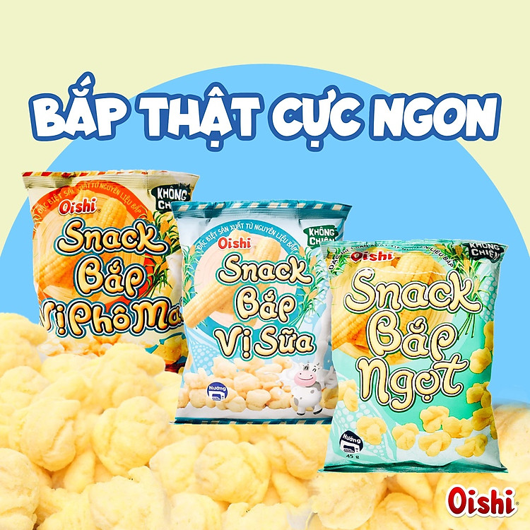 Bánh Snack Oishi Bắp Ngọt