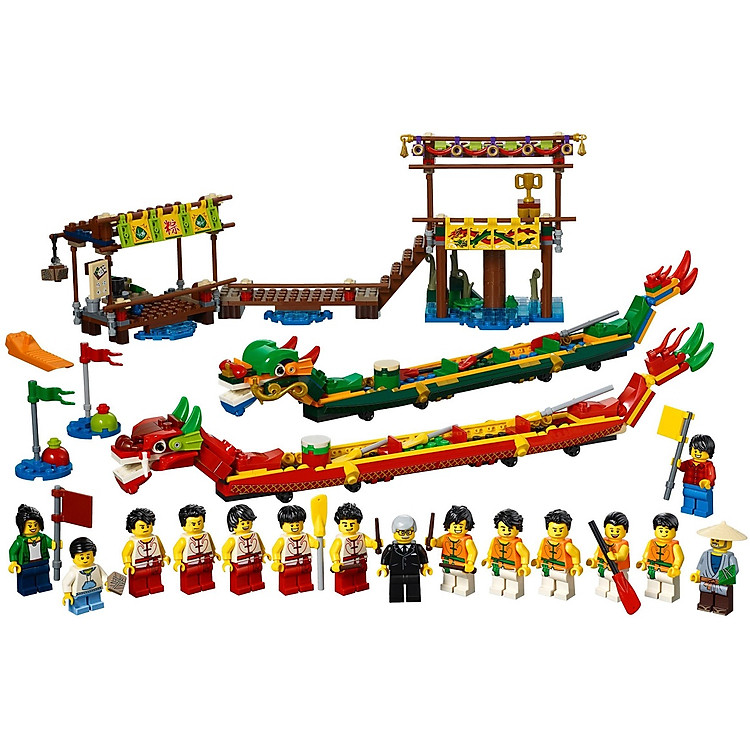 LEGO 80103 Cuộc Đua Thuyền Rồng Chính hãng Ưu đãi - Hình ảnh 4