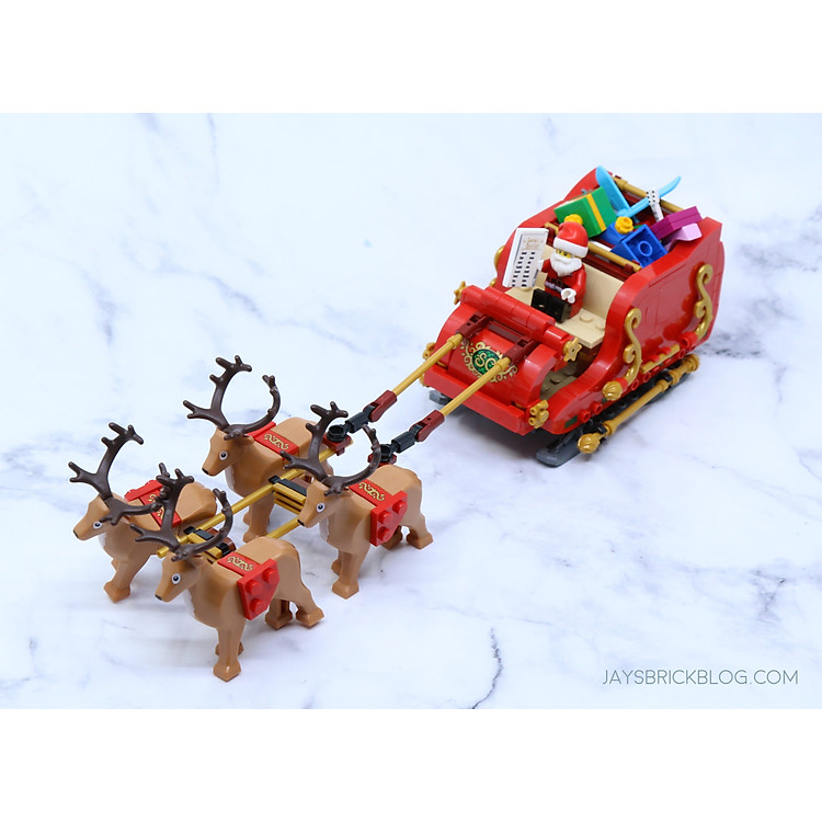 LEGO 40499 - Xe Trượt Tuyết Ông Già Noel Chính hãng Giá rẻ - Hình ảnh 4