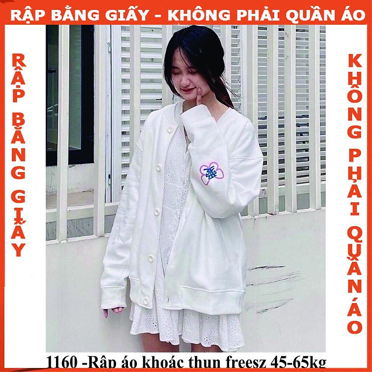 Rập áo khoác freesz mã 1160 – giấy A0 (bản vẽ)