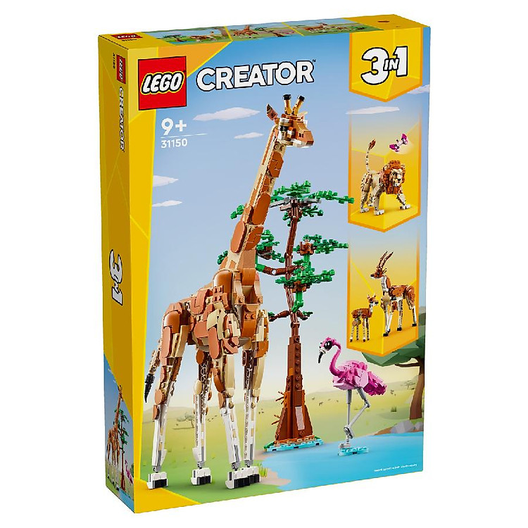 Mua tại Lazada: Đồ Chơi Lắp Ráp Safari LEGO 31150 Chính hãng Giá tốt