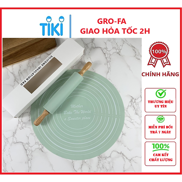 Bộ Dụng Cụ Làm Bánh Chất Liệu Silicon Chống Dính Tiện Lợi - Chính Hãng