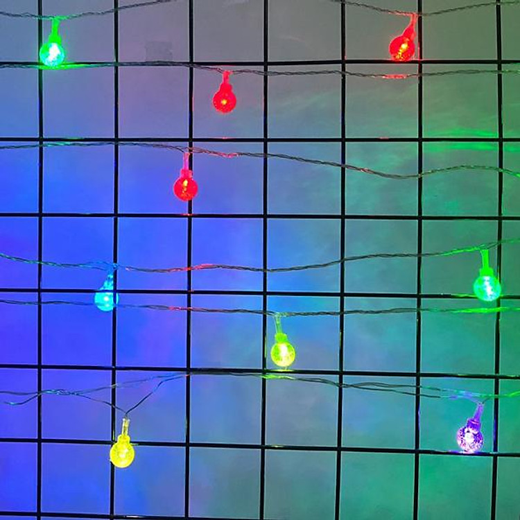 Dây Đèn Led Bi Bọt Trang Trí Tết 5m