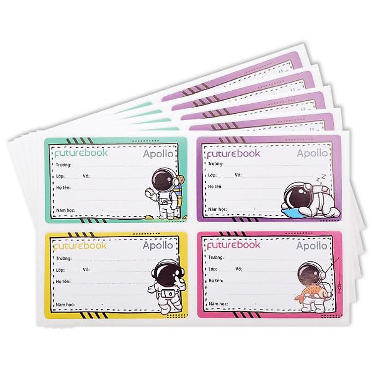 Nhãn Vở Học Sinh Apollo N146 (20 nhãn)