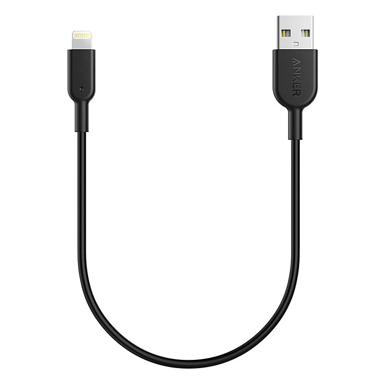 Dây Cáp Sạc Lightning Cho iPhone Anker PowerLine II 0.3m - A8431 - Hàng Chính Hãng