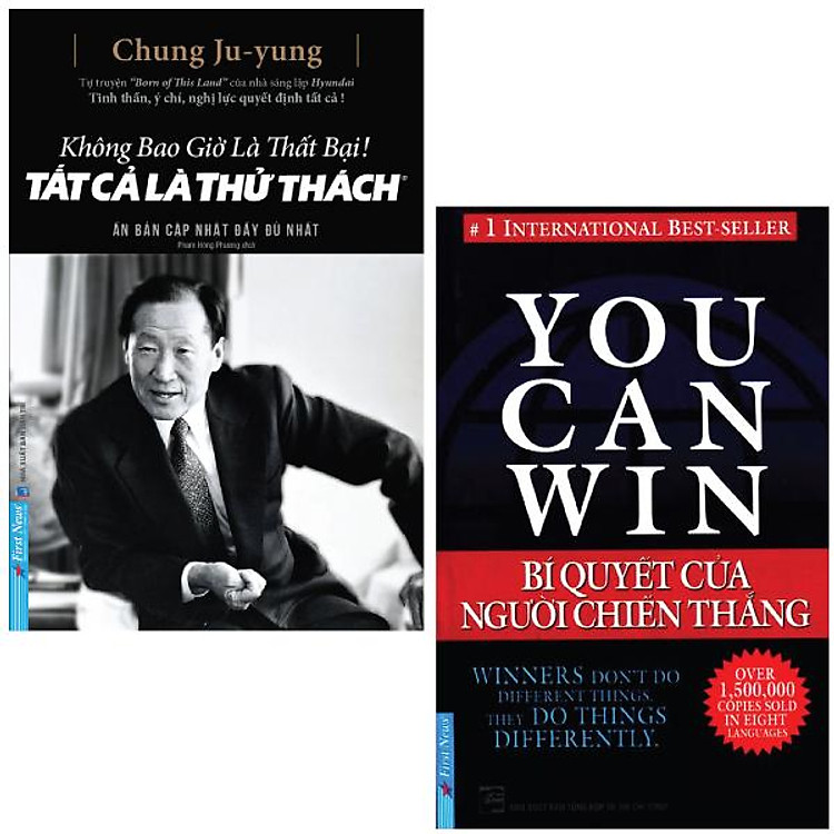 Combo Sách You Can Win - Bí Quyết Của Người Chiến Thắng + Không Bao Giờ Là Thất Bại, Tất Cả Là Thử Thách (Bộ 2 Cuốn)