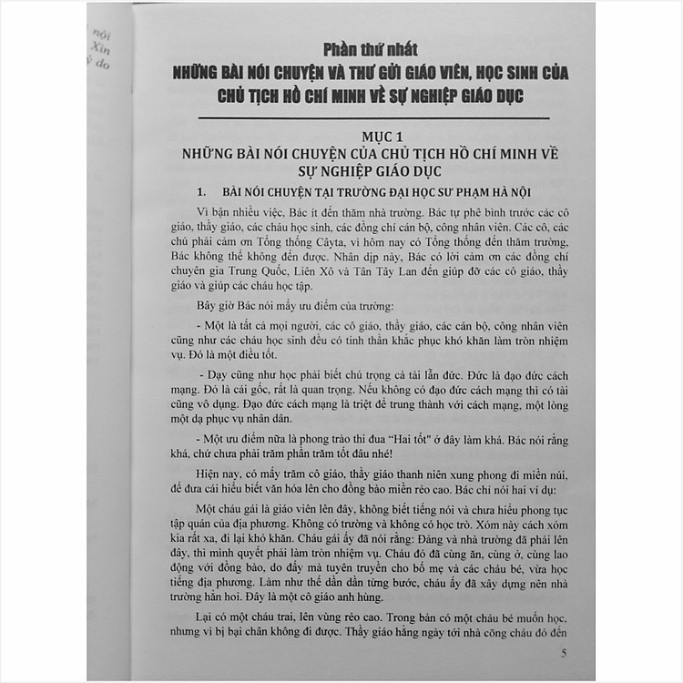 Chủ Tịch Hồ Chí Minh Với Sự Nghiệp Giáo Dục Việt Nam - Ảnh 3