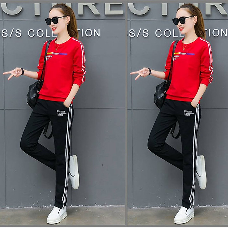 Bộ đồ thể thao thu đông nữ TT96-165