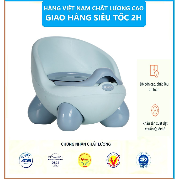 Bô vệ sinh trẻ em Hokori an toàn Chính hãng Tiết kiệm - Hình ảnh 4