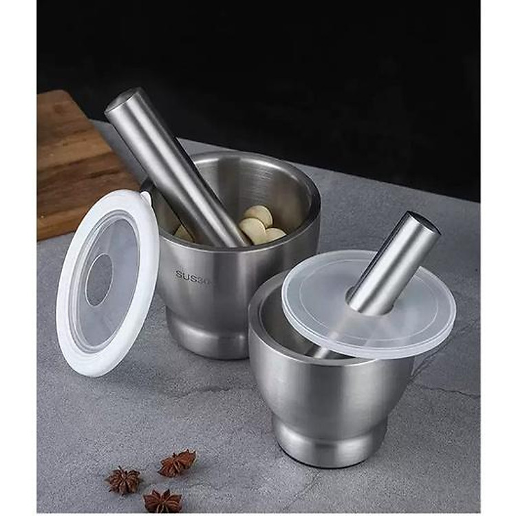 Bộ Cối chày inox 304 Cao cấp