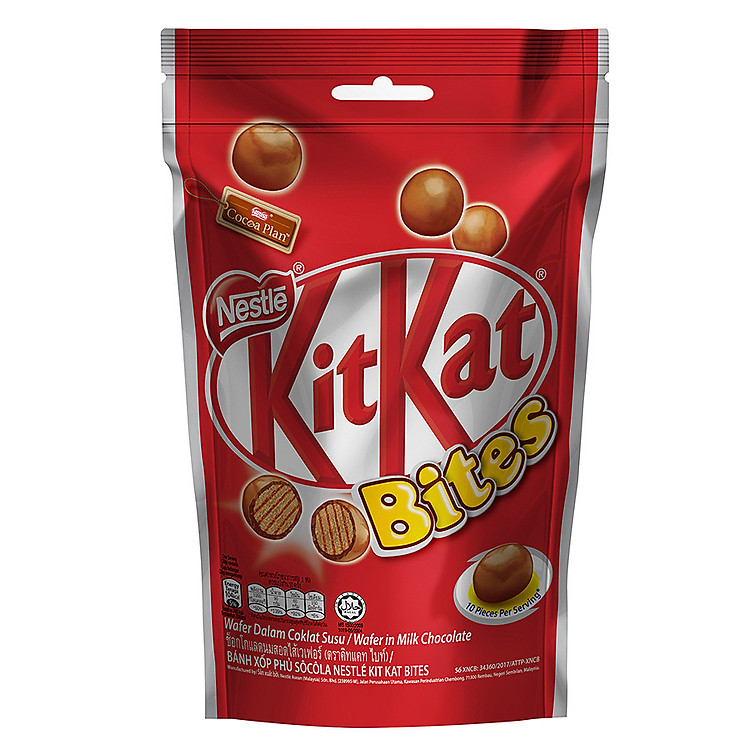 Bánh Chocolate KitKat Bites Gói 200g
